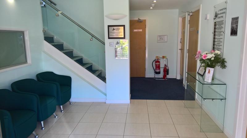 The waiting area at Ear Clinic Lymington