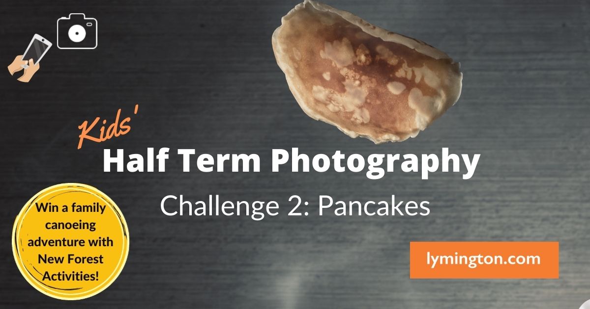 Half Term Photography Challenge 2 for children in the New Forest - pancakes
