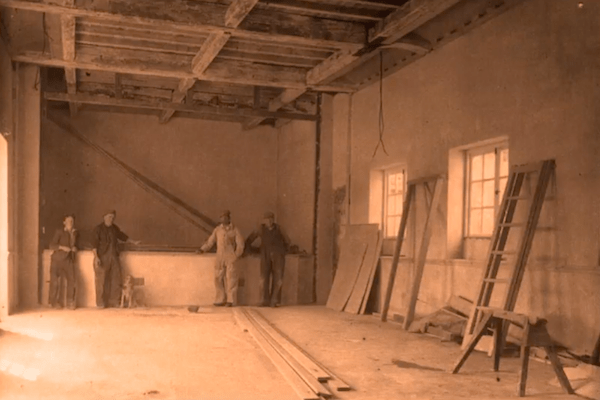 1948 renovating the malt hall at lymington community centre