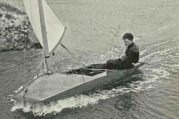 Moth Sailing on the Salterns