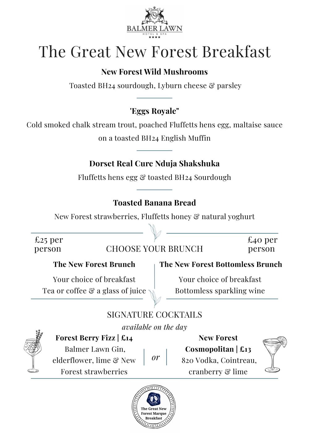 The New Forest Marque Breakfast 1000