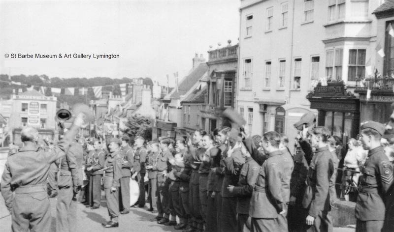 VE Day Lymington High Street 