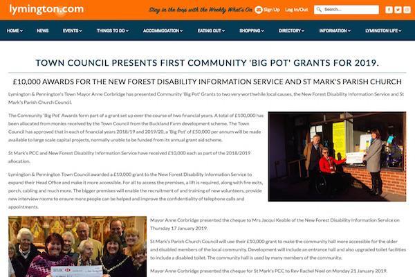 Launch Article Example LTC