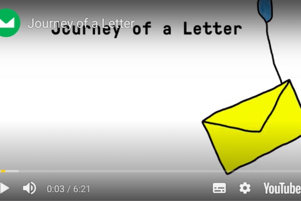 Journey of a letter
