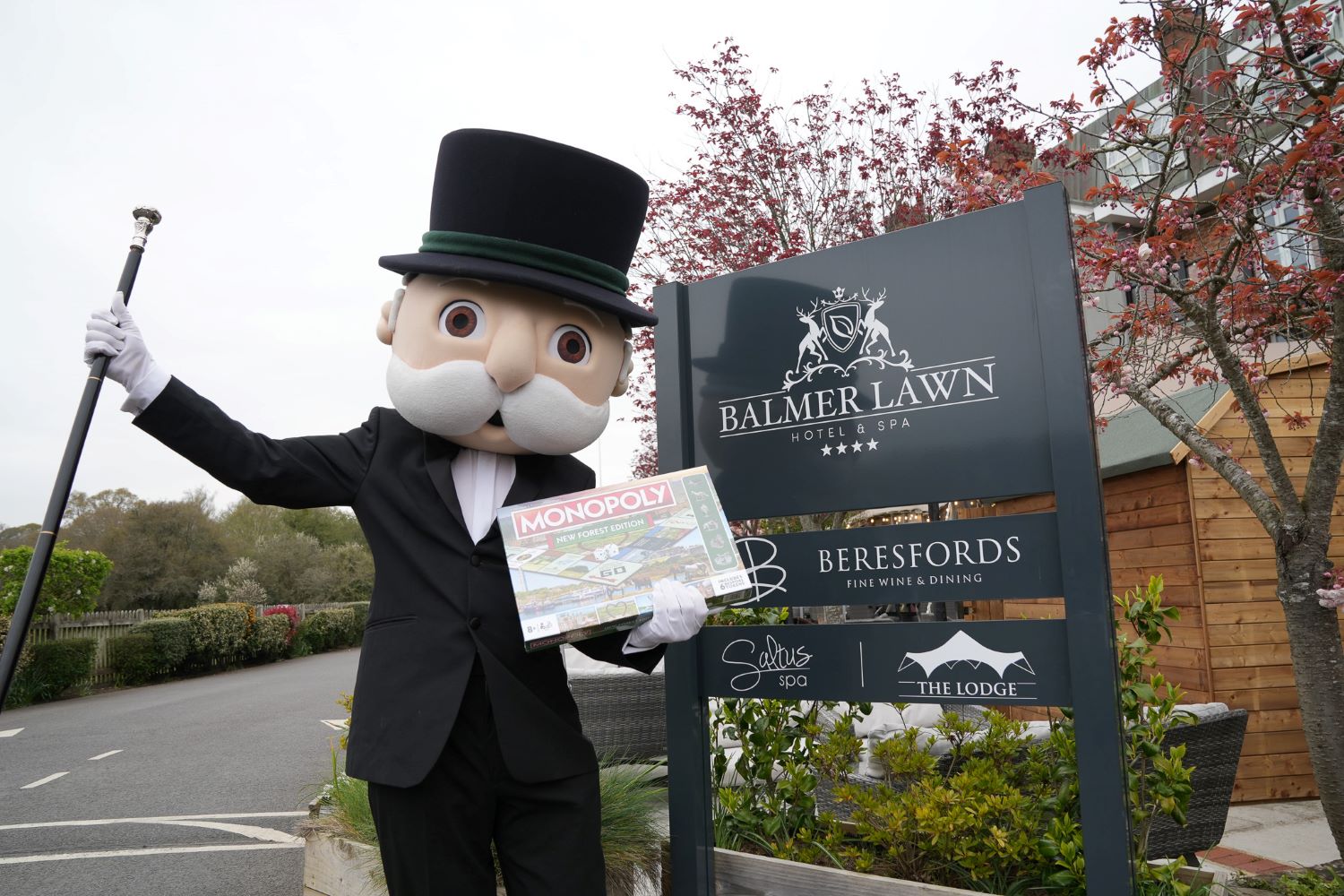 Invited to Monopoly at the Balmer Lawn Hotel