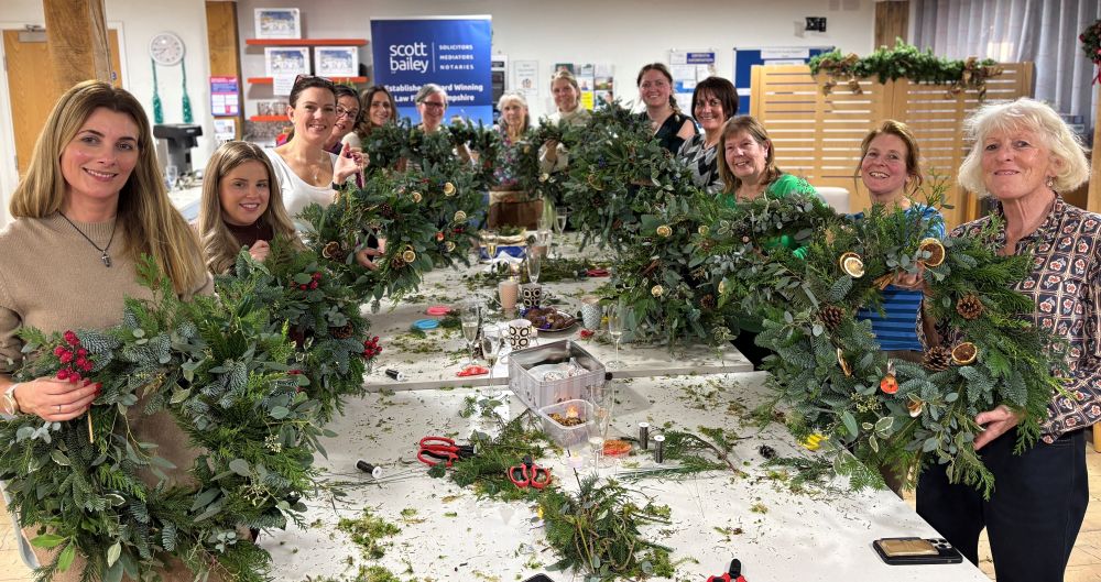 Wreath making workshop