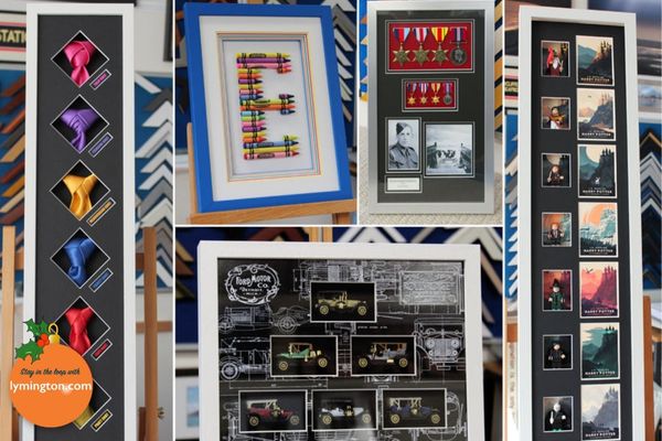 In The Frame display