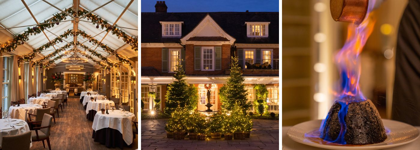 Private Christmas parties at Chewton Glen