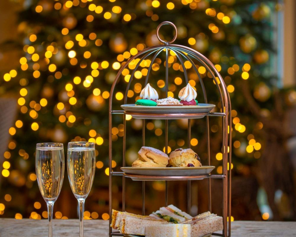 Festive Afternoon Tea Careys Manor 1000