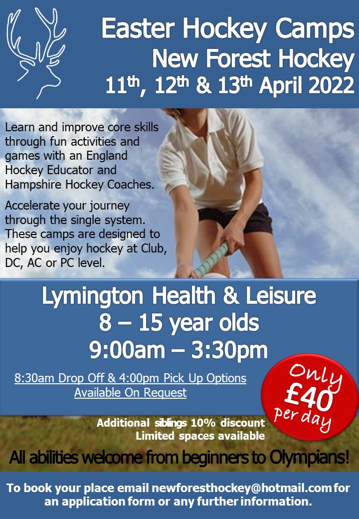 New Forest Easter Hockey Camp April 2022jpg