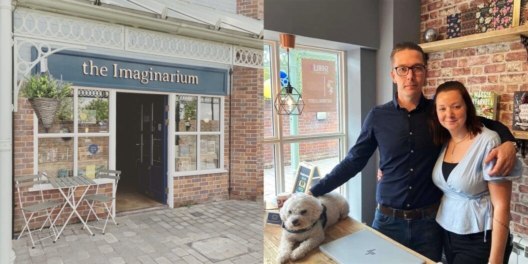 shop front and team