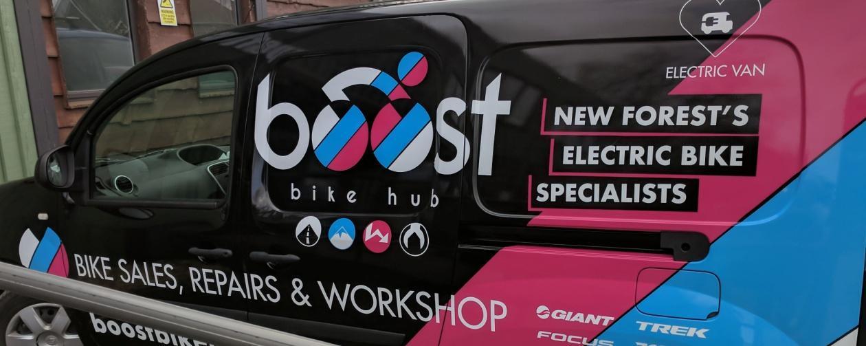 The Boost Bike Hub electric vehicle