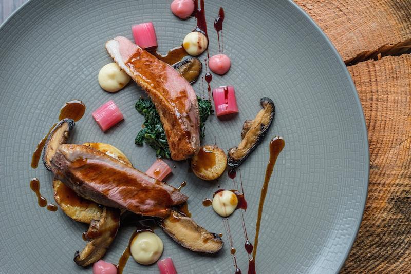 Fine dining with local and seasonal ingredients at Cambium Careys Manor New Forest
