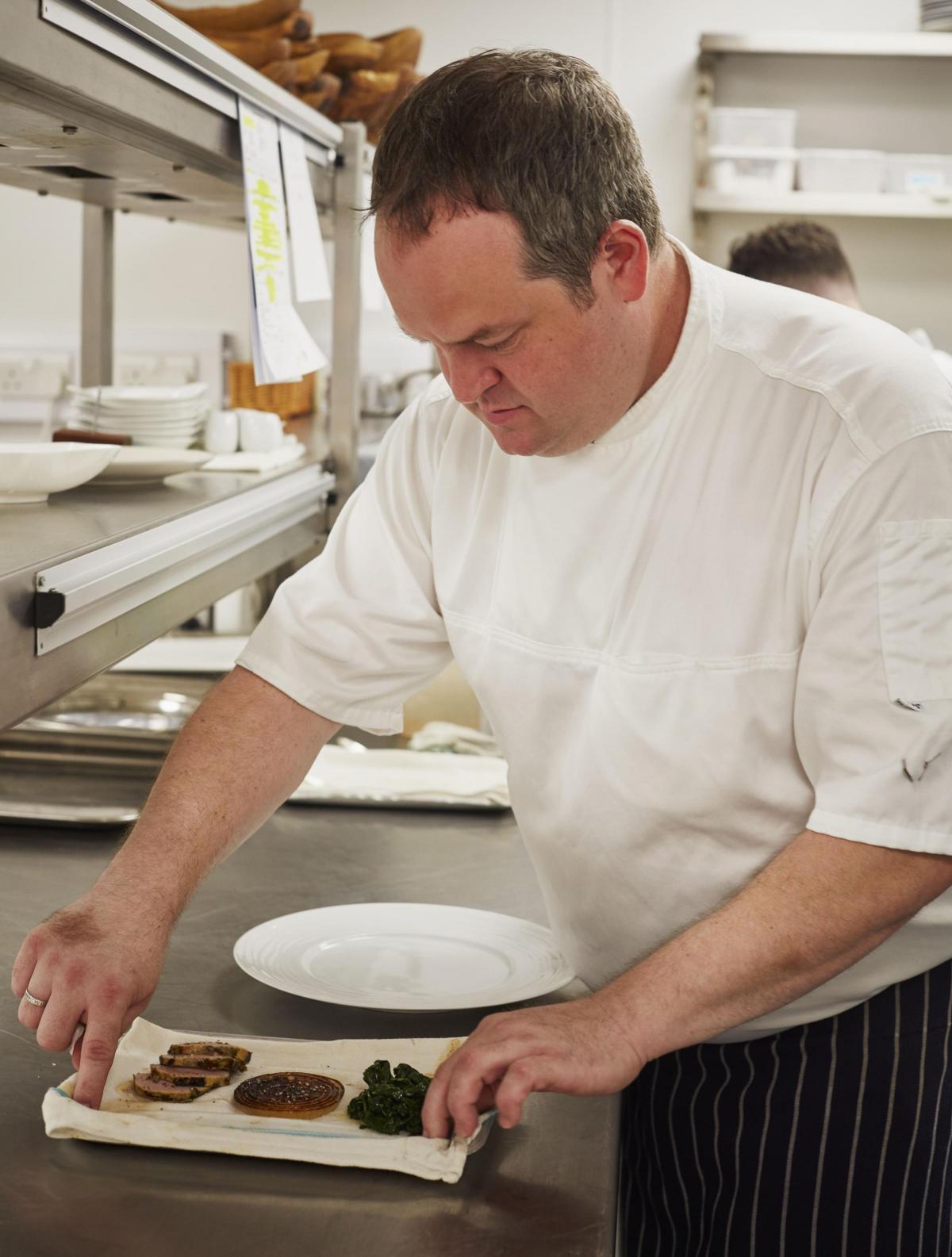 Matt Tomkinson Head Chef at the Montagu Arms Hotel and Roux Scholar