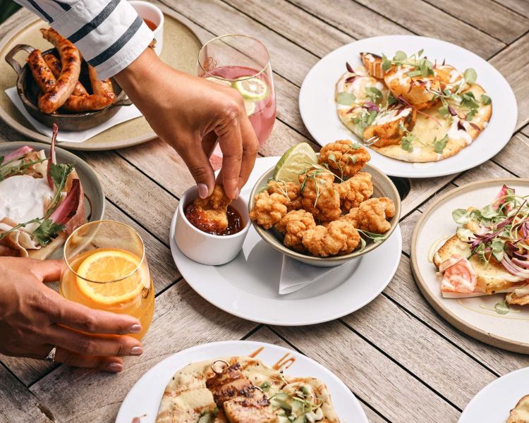 The Neigh Bar food at Careys Manor