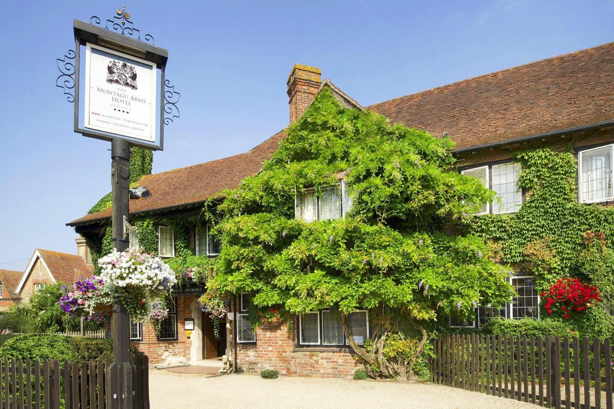 Montagu Arms Hotel in Beaulieu New Forest Hampshire