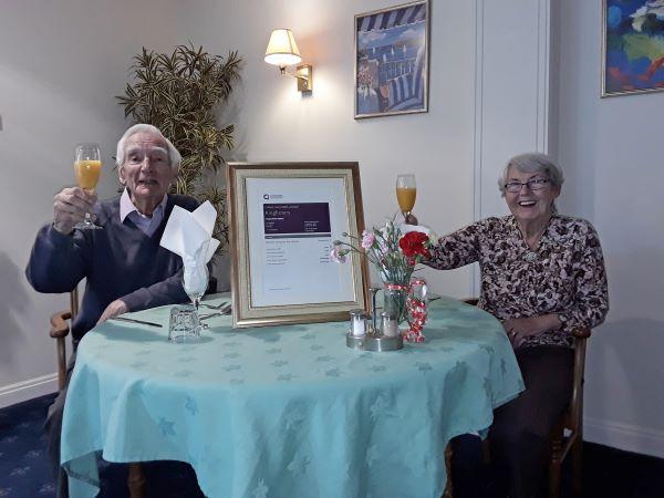 Kingfishers Care Home outstanding April 2020