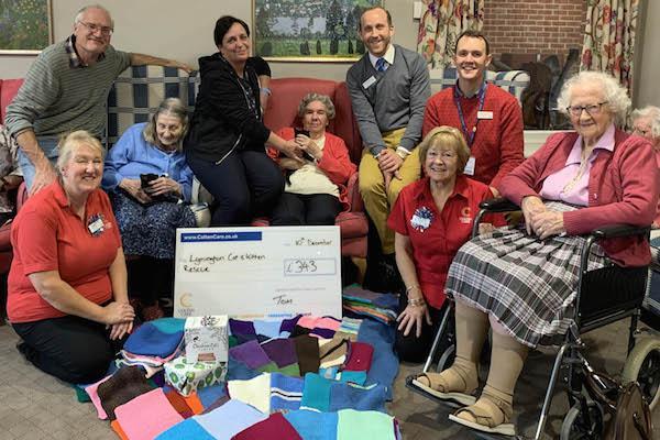 Lymington care home's gift is the 'cat's whiskers'