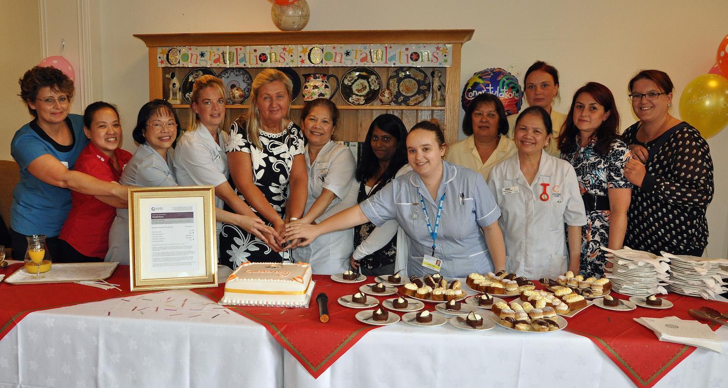 Outstanding news for Colten Care's New Milton home