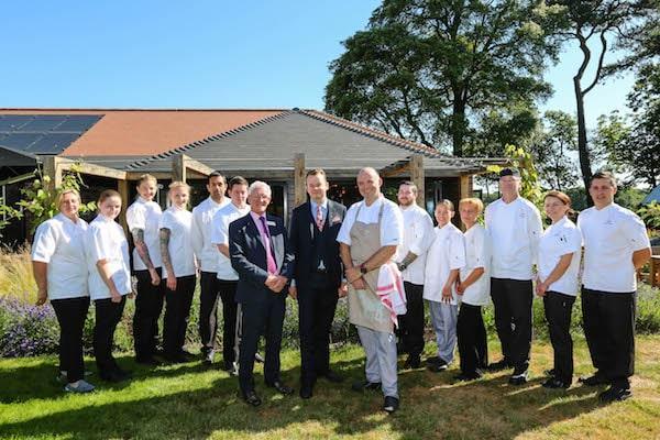 Colten Care chefs enjoyed a day’s training in The Kitchen cookery school at the New Forest’s Chewton Glen Hotel and Spa under the guidance of award-winning Chef Tutor Steve Bulmer.
