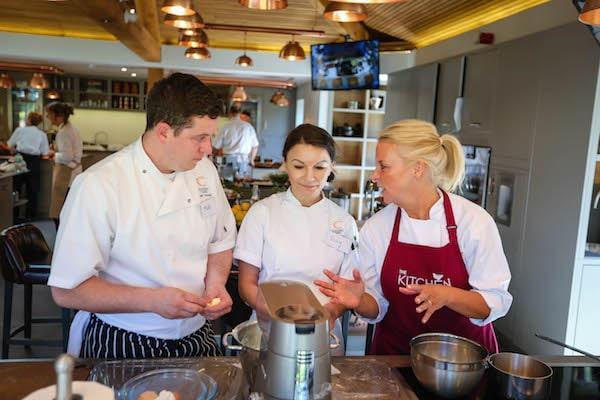 Colten Care chefs enjoyed a day’s training in The Kitchen cookery school at the New Forest’s Chewton Glen Hotel and Spa under the guidance of award-winning Chef Tutor Steve Bulmer.