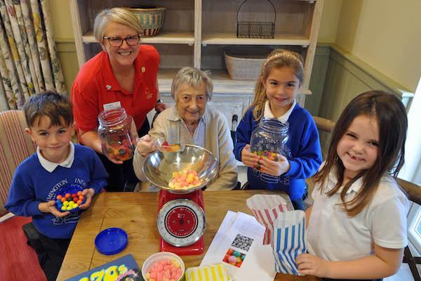 HELLO SWEETIE - Colten Care dedicated dementia home Linden House in Lymington, hosted a Chocolate Festival for children from Lymington Infants School. The residents and the children talked about the origins of chocolate and their favourite confectionary and of course got to taste a range of sweet treats.
