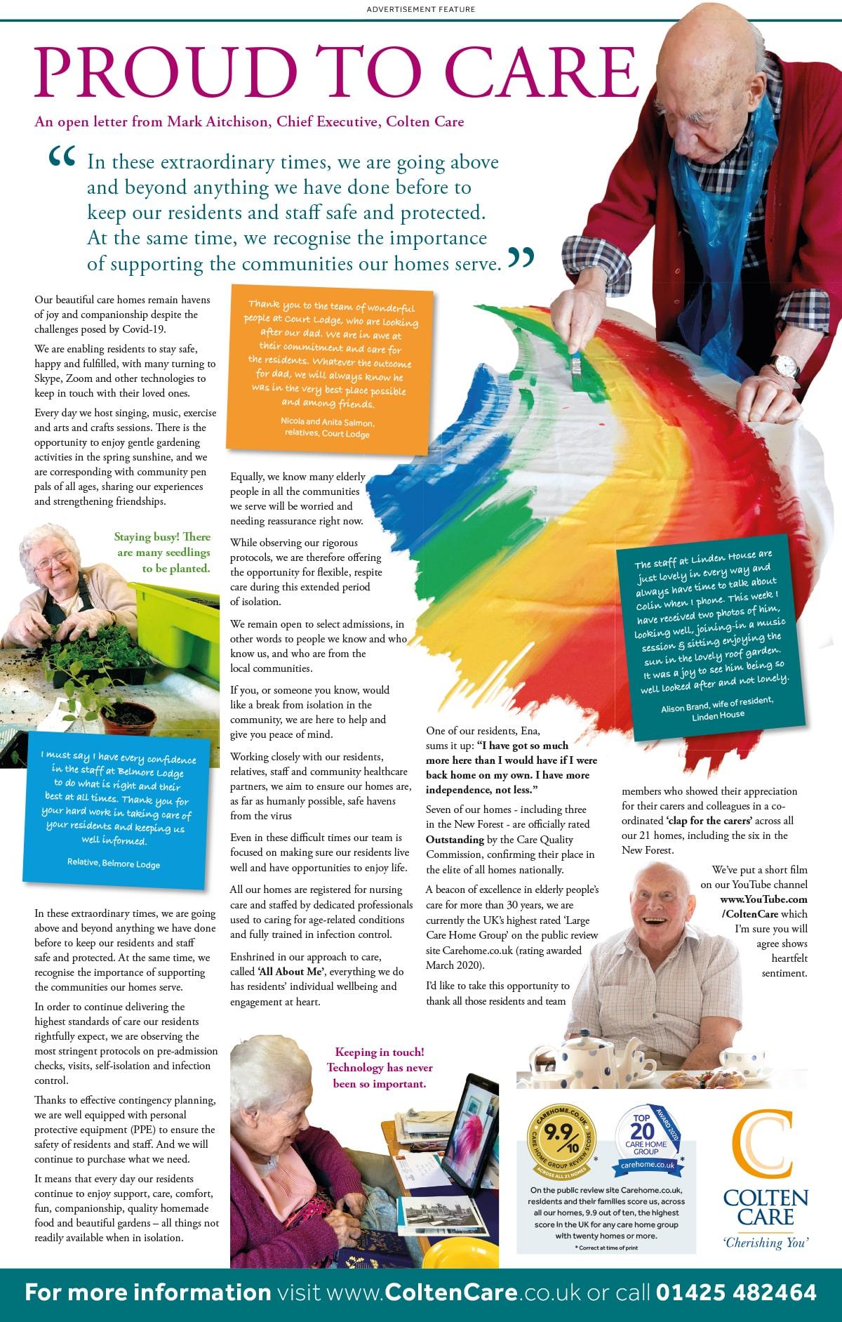 colten care reassurance advertorial apr20 min