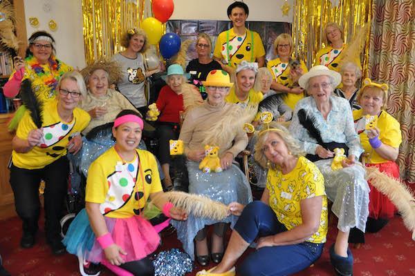 New Forest Colten Care homes stage Danceathon for Children in Need