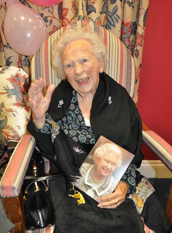 Joan Mackay is Colten Care Court Lodge's oldest resident