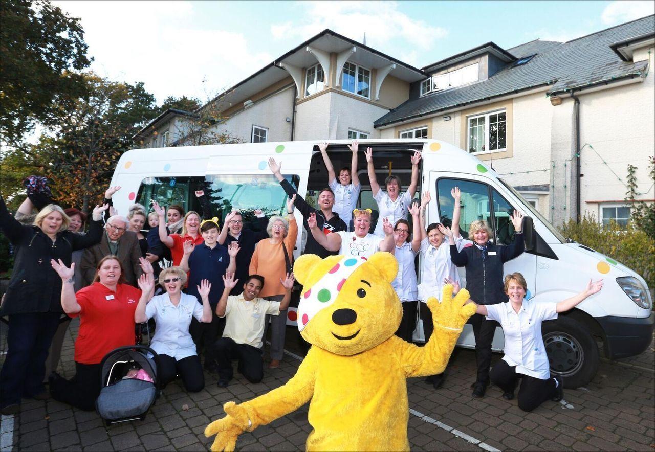 Pudsey helps care homes get in the saddle for Children in Need