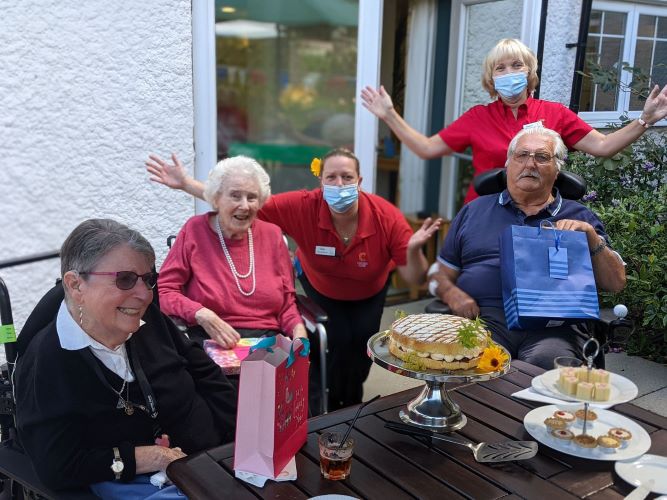 3 x 10 = 30 years residence in Colten Care Belmore Lodge Lymington