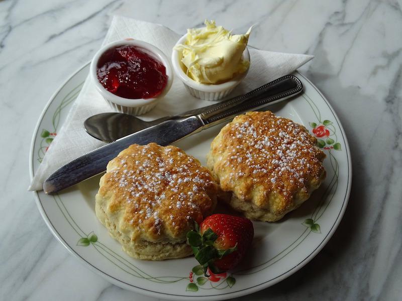 Traditional English cream tea