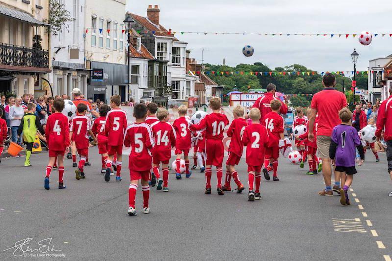 Lymington Sprites at Lymington Carnival 2017