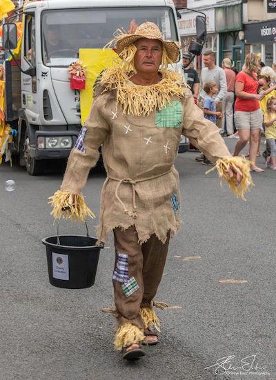 Barry Frampton winners of best trade category at Lymington Carnival