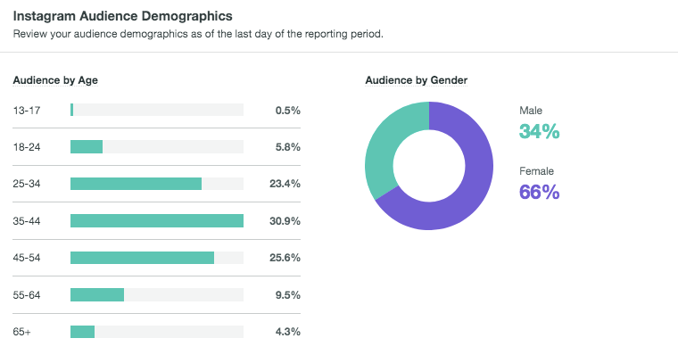 Lymington.com Instagram Demographics 2019