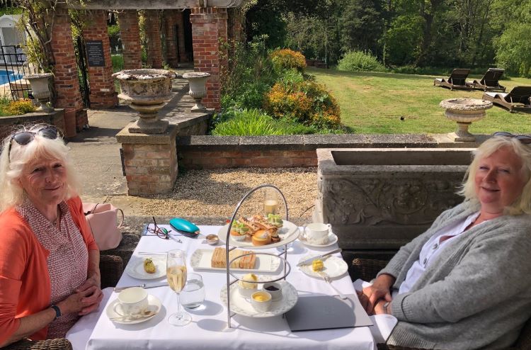 Afternoon Tea at Chewton Glen New Forest - very special occasion 