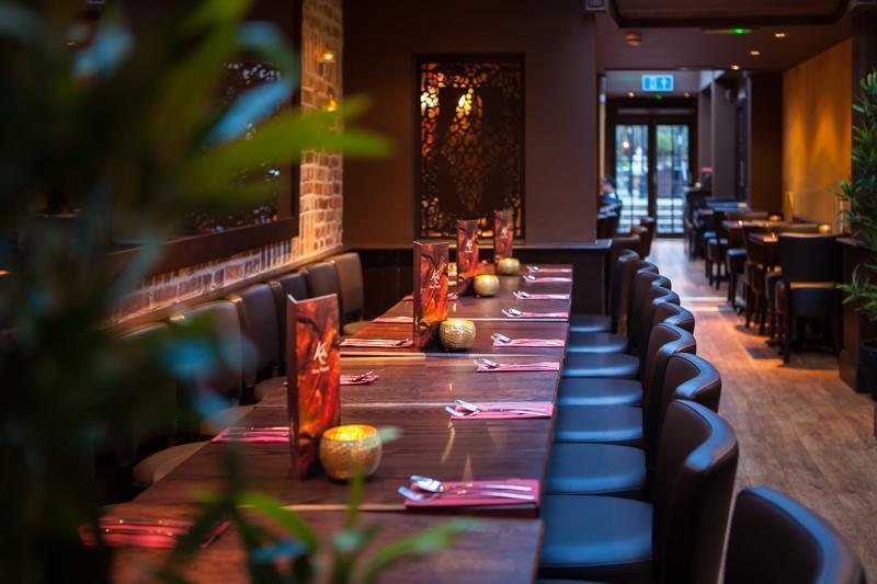 koh thai lymington dressed for Christmas gatherings