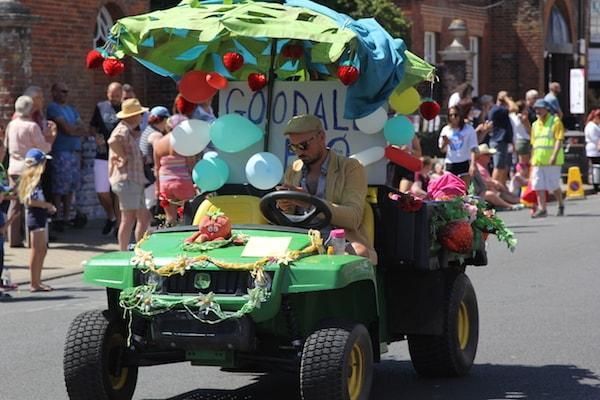 Lymington Carnival 2018 Goodalls Strawberry Farm