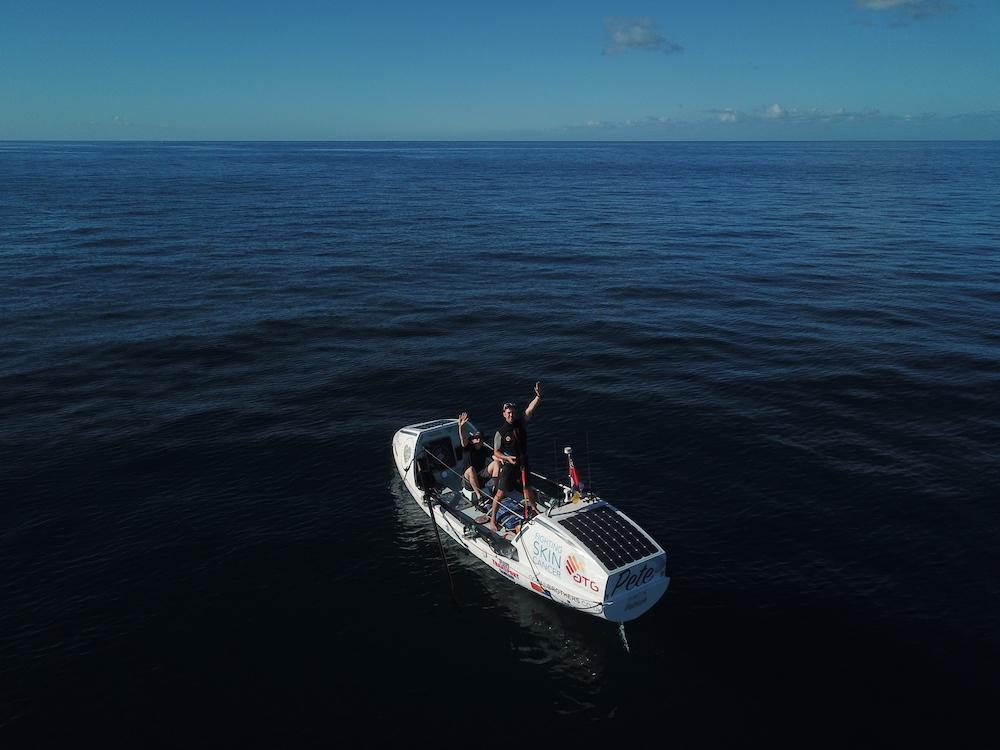 Atlantic Ocean all around the Ocean Brothers - January 2018