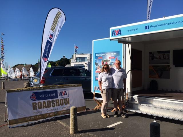 RYA #sailforgold roadshow in Lymington