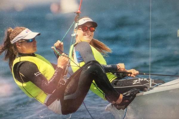 Vita Heathcote and Milly Boyle of Royal Lymington Yacht Club are 420 Womens World Champions 2019