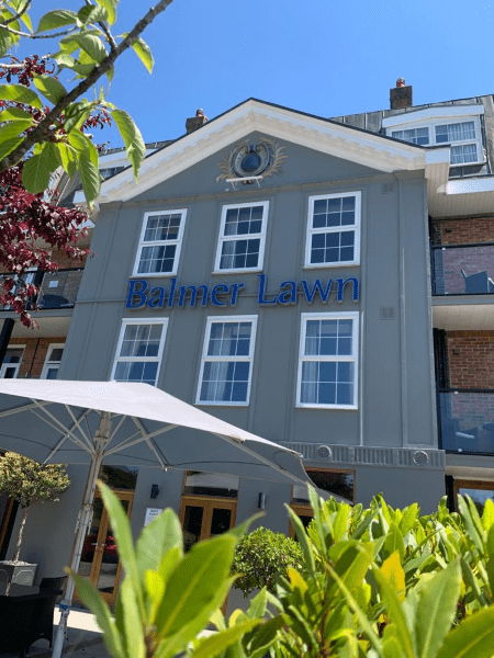 balmer lawn hotel new front