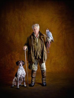 Paul Manning Official Falconer at Beaulieu