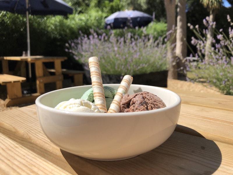 New Forest Ice Cream at the Bosuns Chair Lymington