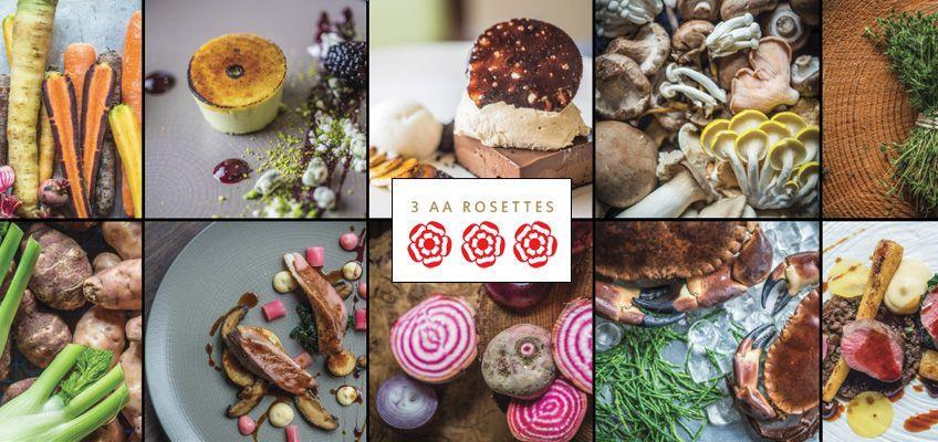Cambium Restaurant Brockenhurst awarded 3 AA Rosettes 