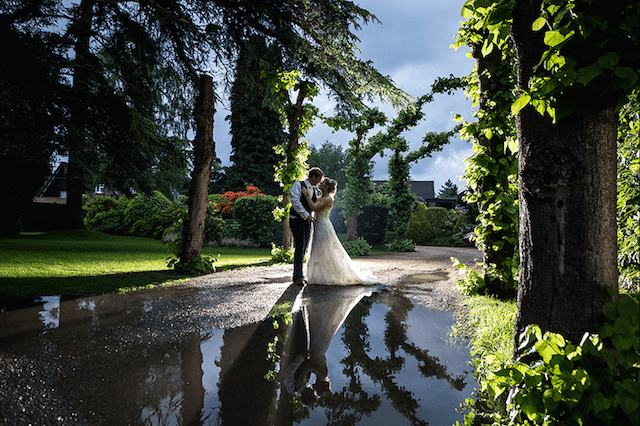 Weddings at Careys Manor come rain or shine