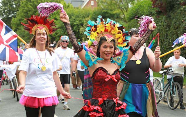Colten getting into Carnival mood