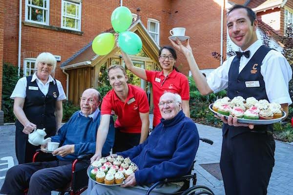 Golden opportunity with Colten Care at Macmillan Coffee Morning 