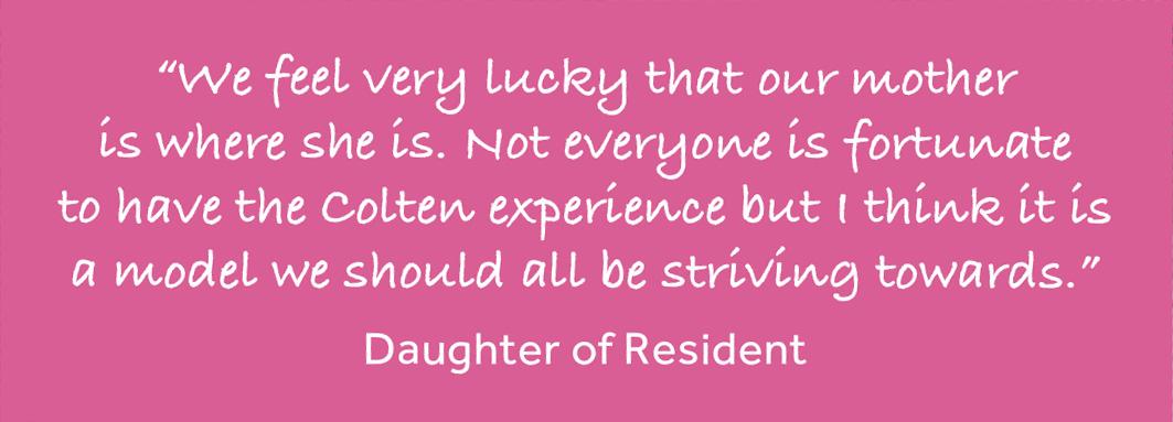 colten care quote in yellow, September 2020