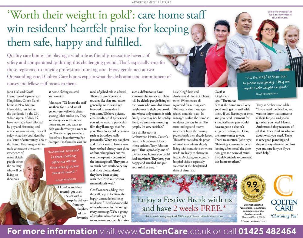 worth their weight in gold advertorial